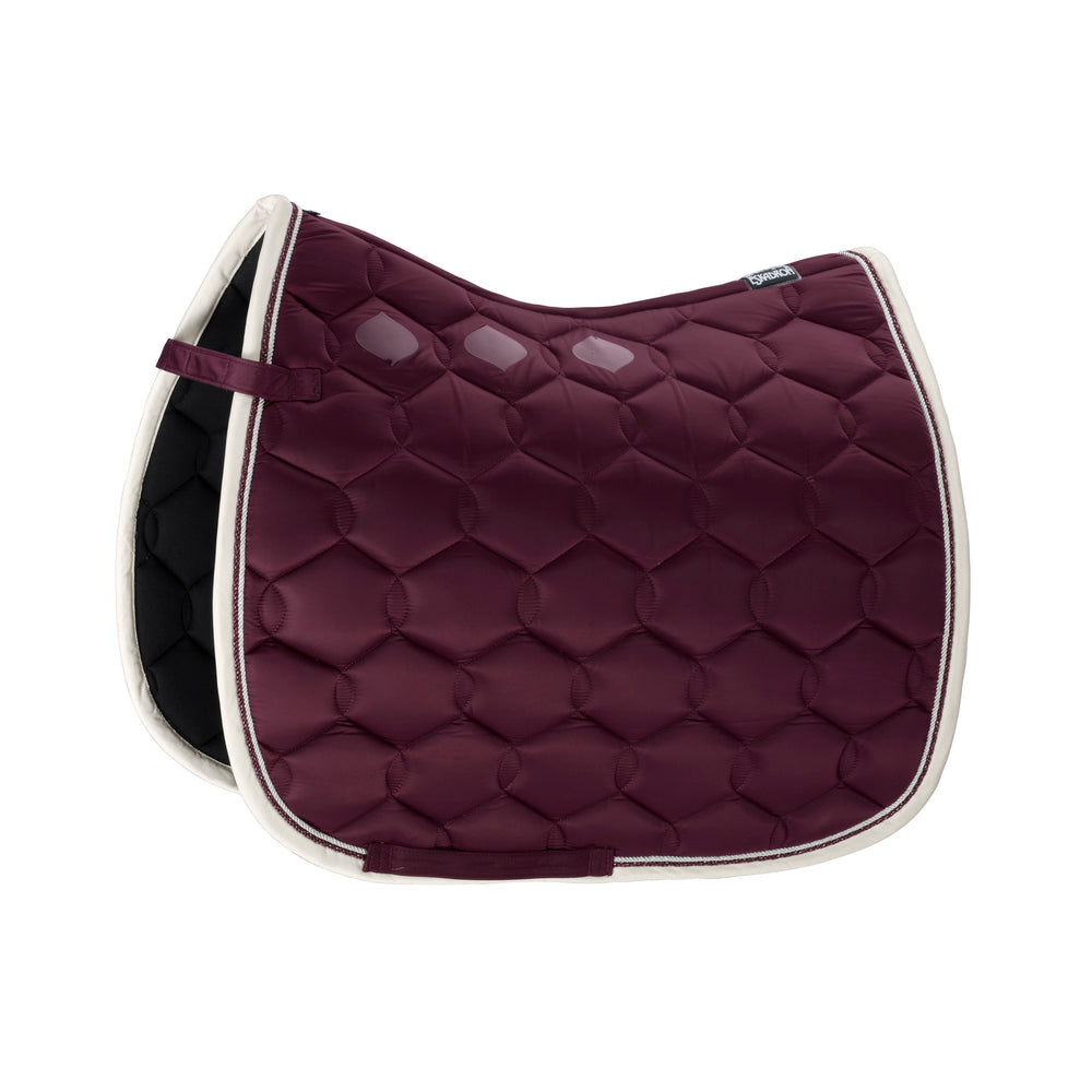 Eskadron Glossy Wave Contrast Zadeldek - blackberry