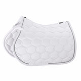 Eskadron Glossy Wave Contrast Zadeldek - white