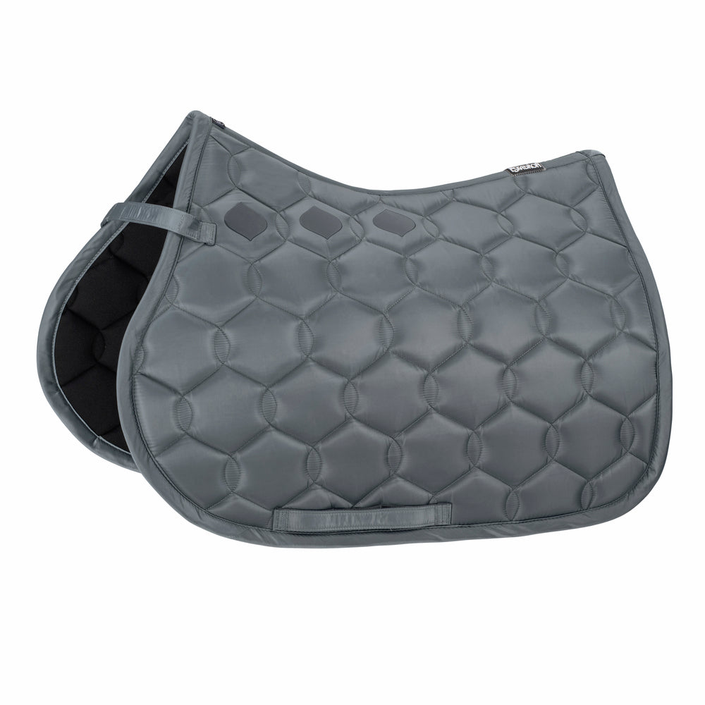 Eskadron Glossy Wave Zadeldek - ashblue