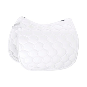Eskadron Glossy Wave Zadeldek - white