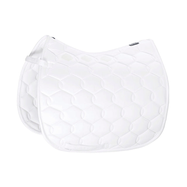 Eskadron Glossy Wave Zadeldek - white