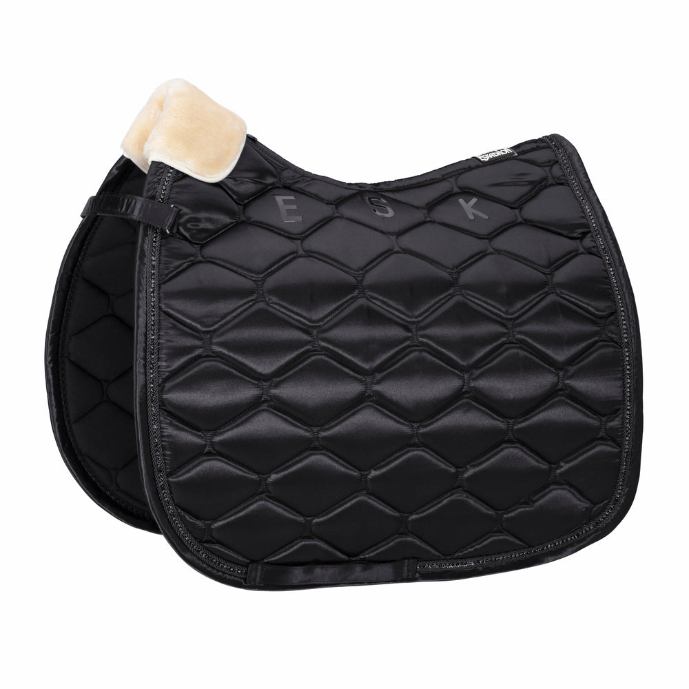 Eskadron Satin Crystal Zadeldek - black