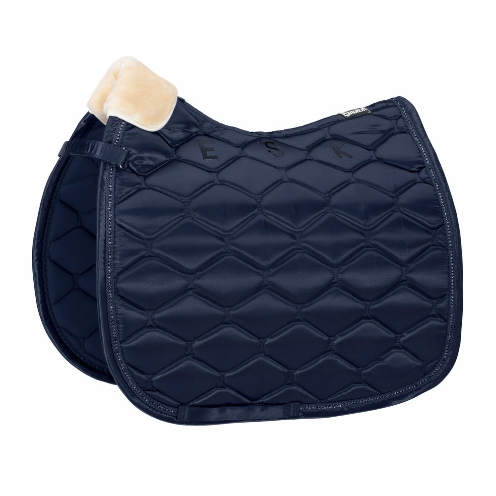 Eskadron Satin Crystal Zadeldek - navy