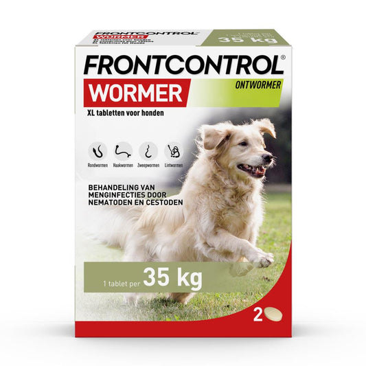 Frontcontrol ontwormer Hond XL - REG NL 111690 7% Actie