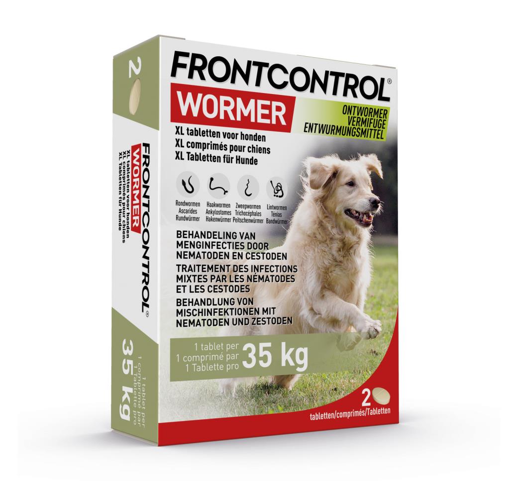 Frontcontrol ontwormer Hond XL - REG NL 111690 15% Actie