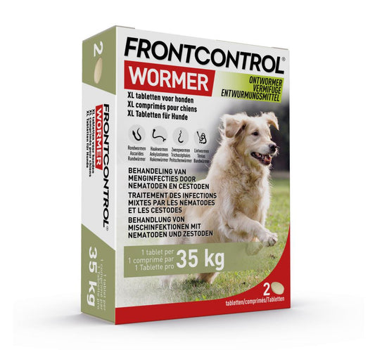 Frontcontrol ontwormer Hond XL - REG NL 111690 15% Actie