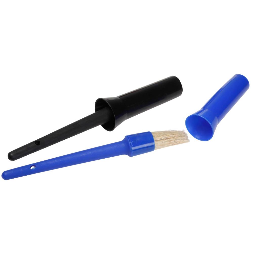 Hoefkwast assorti - Zwart/Blauw